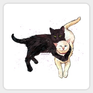 Two Pretty Best Friends Sticker